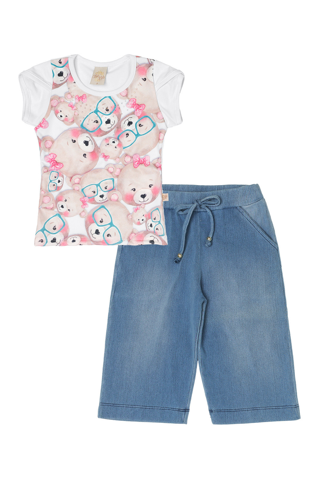 pantacourt jeans infantil