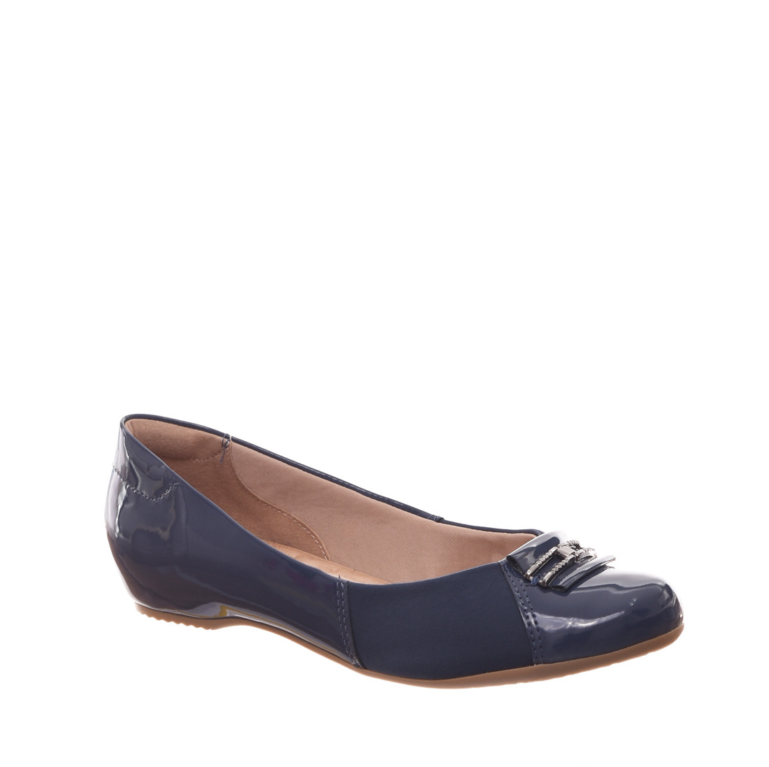 sapato comfortflex azul marinho
