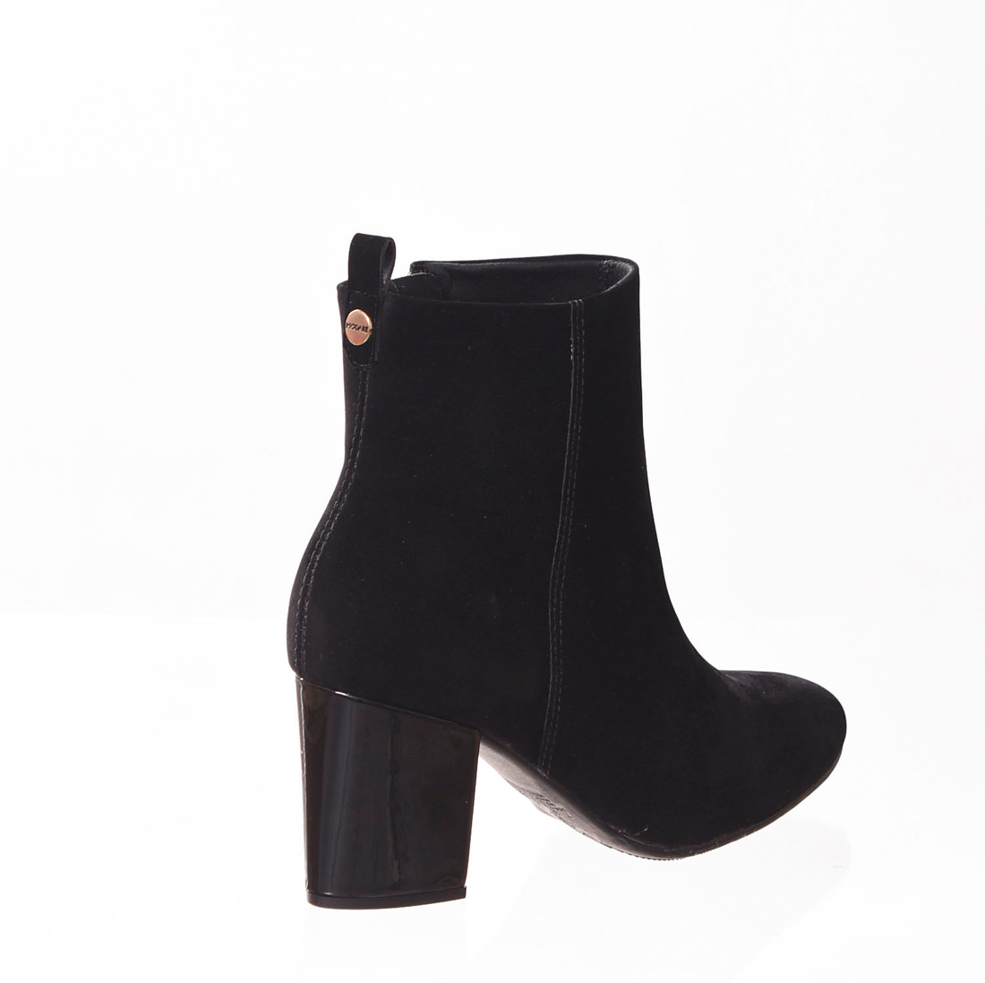 bota ankle boot preta