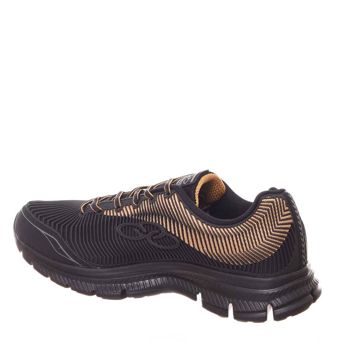 tenis olympikus preto com dourado