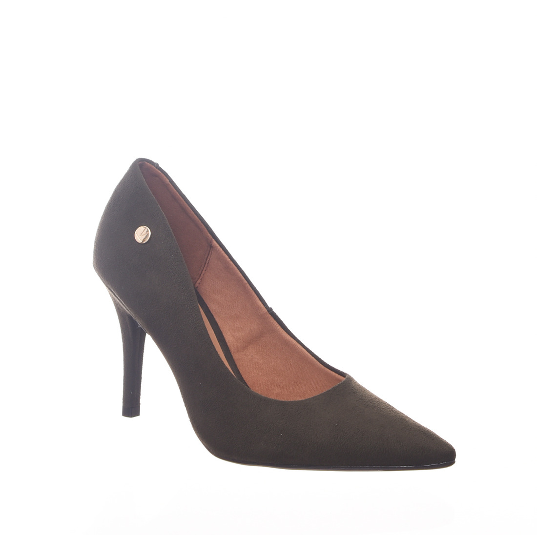 scarpin verde musgo vizzano