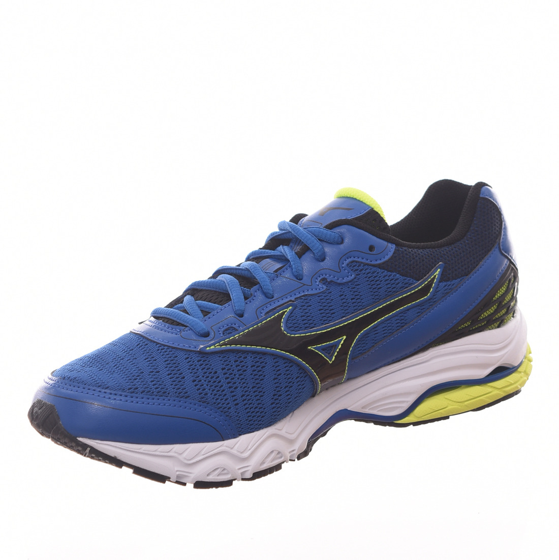 mizuno azul e amarelo