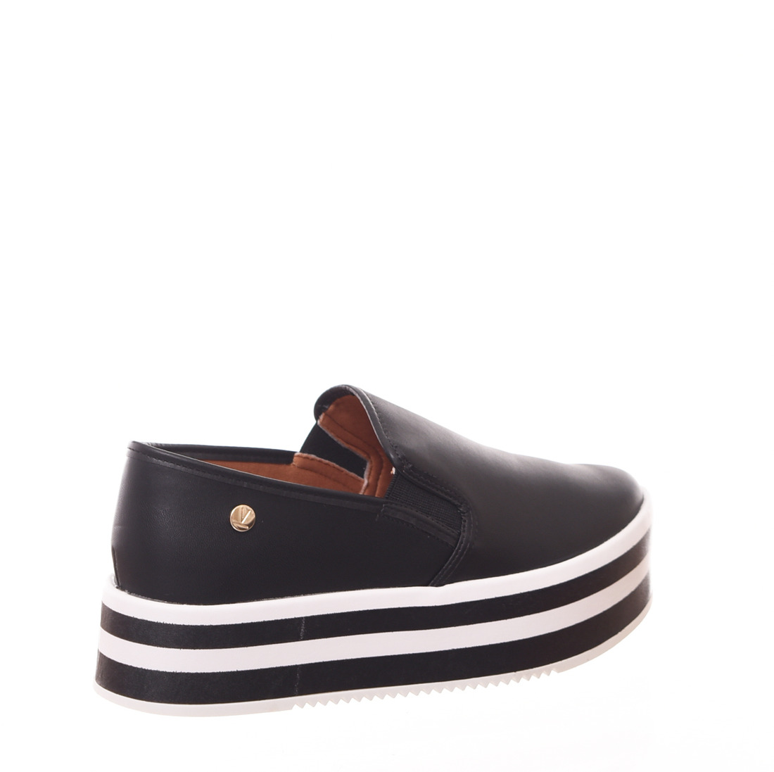 slip on flatform vizzano matelassê preto