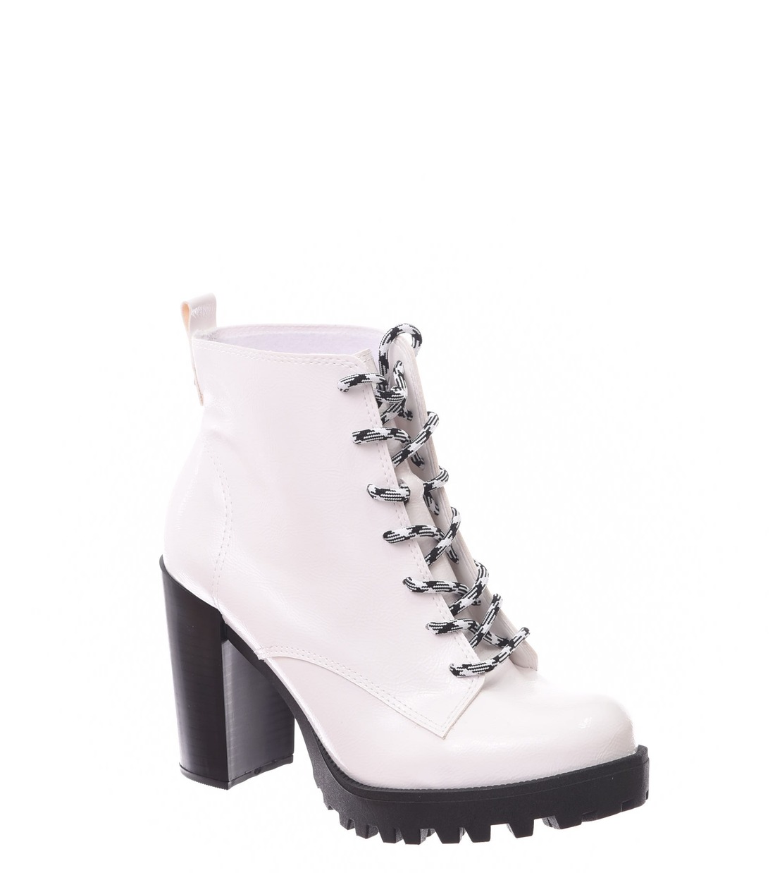 bota coturno moleca verniz