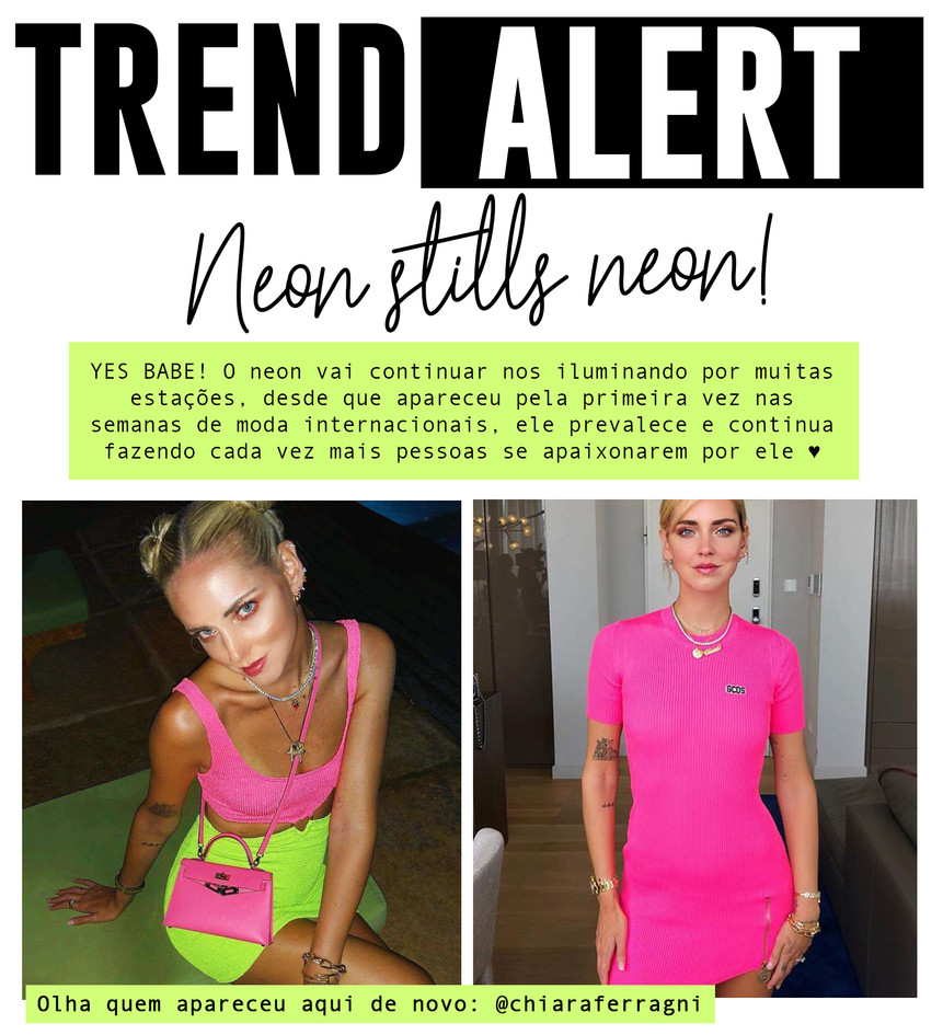 roupa feminina neon